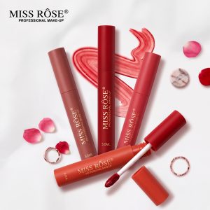 Miss Rose Hydra-Matte Long Lasting Lip Gloss (Set of 8 Pieces)