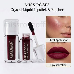 Miss Rose Crystal Lipstick Tint & Liquid Blusher (Set of 6 Pieces)