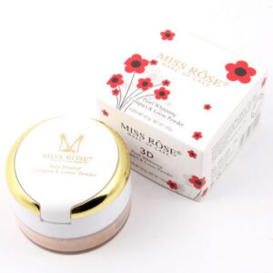 Miss Rose 3D Pearl Whitening Compact Powder & Loose Powder