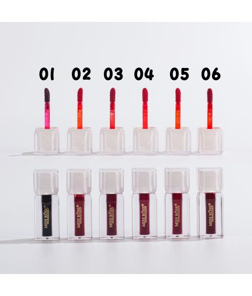 Miss Rose Crystal Liquid Tint & Blusher Stain (Set of 6 Pieces) - Image 4