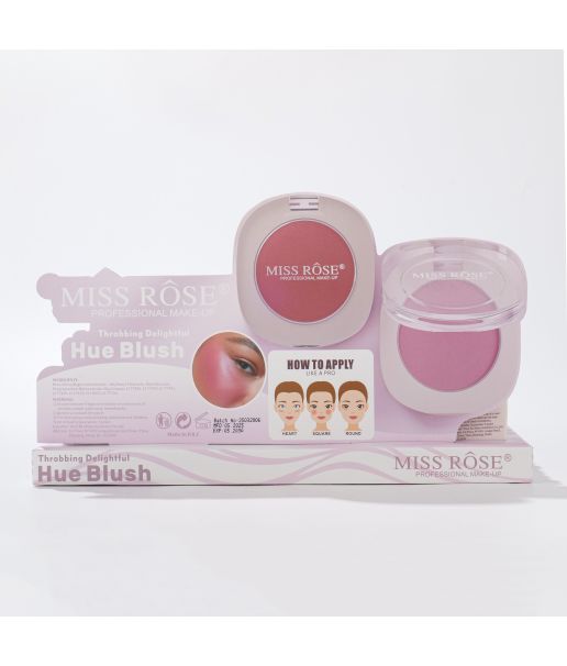 Miss Rose Throbbing Delightful Hue Blush (Set of 4 Pieces) - Image 5