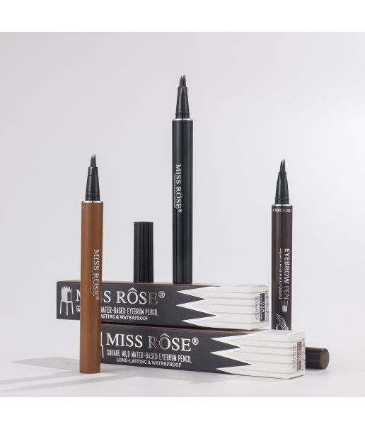 Miss Rose Eye Brow Pen Waterproof Long Lasting (Set of 3 Pieces)