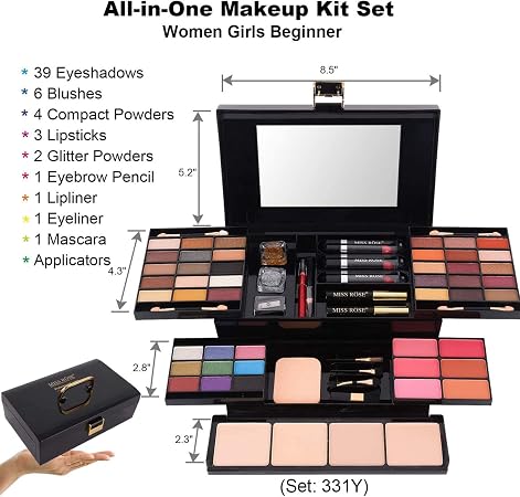 Miss Rose M54 Makeup Kit (331Y) - Image 7