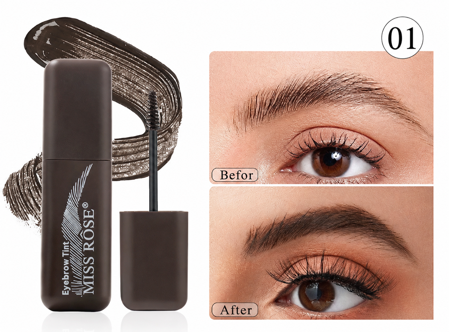 Miss Rose Eybrows Tint waterproof