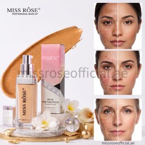 Miss Rose Silk Foundation For All Skin Type
