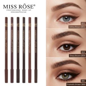MISS ROSE® All-In-One Eyeliner Pencils (Set of 6 Pencils)