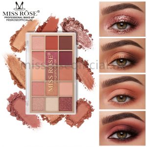Miss Rose 15 Color Eyeshadow (Set of 2 Palettes)