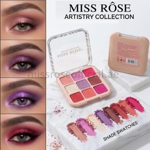 Miss Rose 9 Colors Eyeshadow (Set of 3 Palettes)