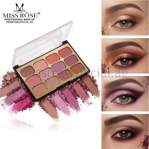 Miss Rose 12 Color Eyeshadow (Set of 4 Palettes)