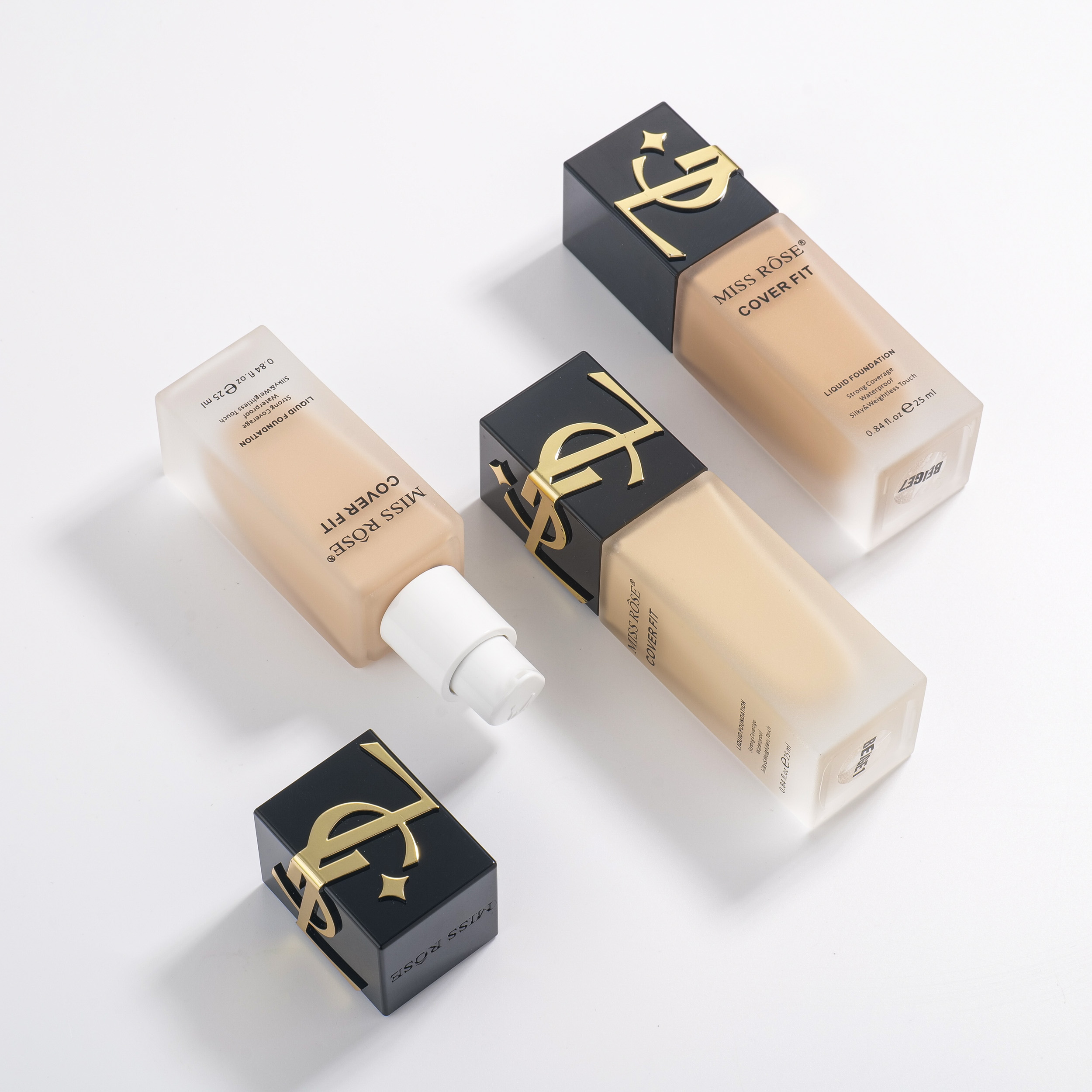 Miss Rose YSL Cover Fit Liquid Foundation - Image 5