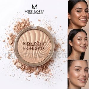 Miss Rose Natural Glow Highlighter (Set of 4 Pieces)