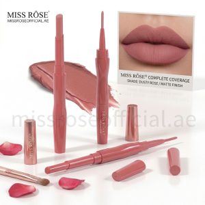 Miss Rose Lipstick + Lip Liner (Set of 8 Pieces)