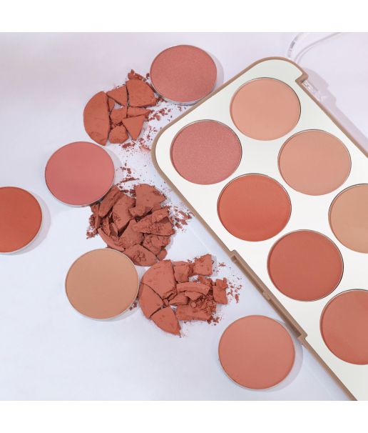 Miss Rose 10-Color Face Blush Palette - Image 5