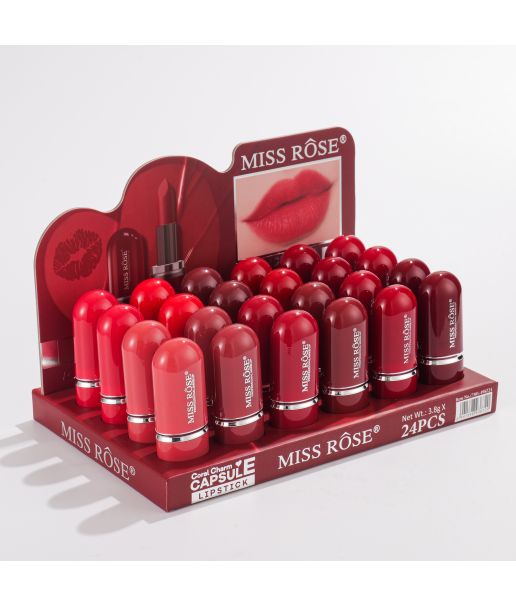 Miss Rose Capsule Lipstick Set