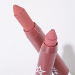 Miss Rose Matte Lip Crayon (Set of 6 Pieces)