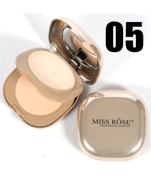 Miss Rose Pink Metallic Mirror Dual Compact powder - Image 5