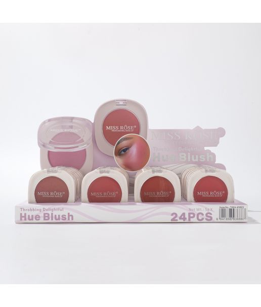 Miss Rose Throbbing Delightful Hue Blush (Set of 4 Pieces)