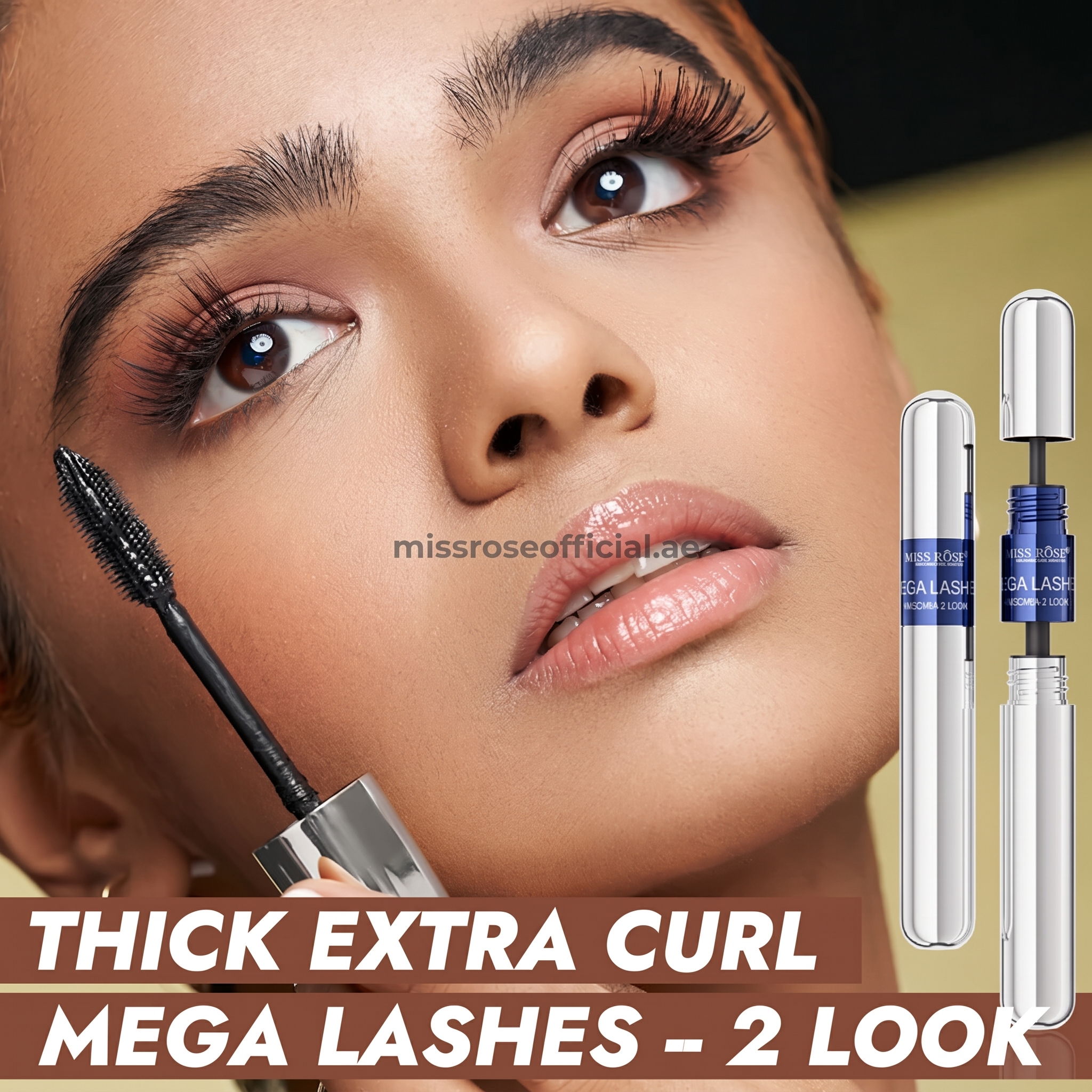 MISS RÔSE® Mega Lashes Mascara 2 Looks - 2 in 1 - Image 3